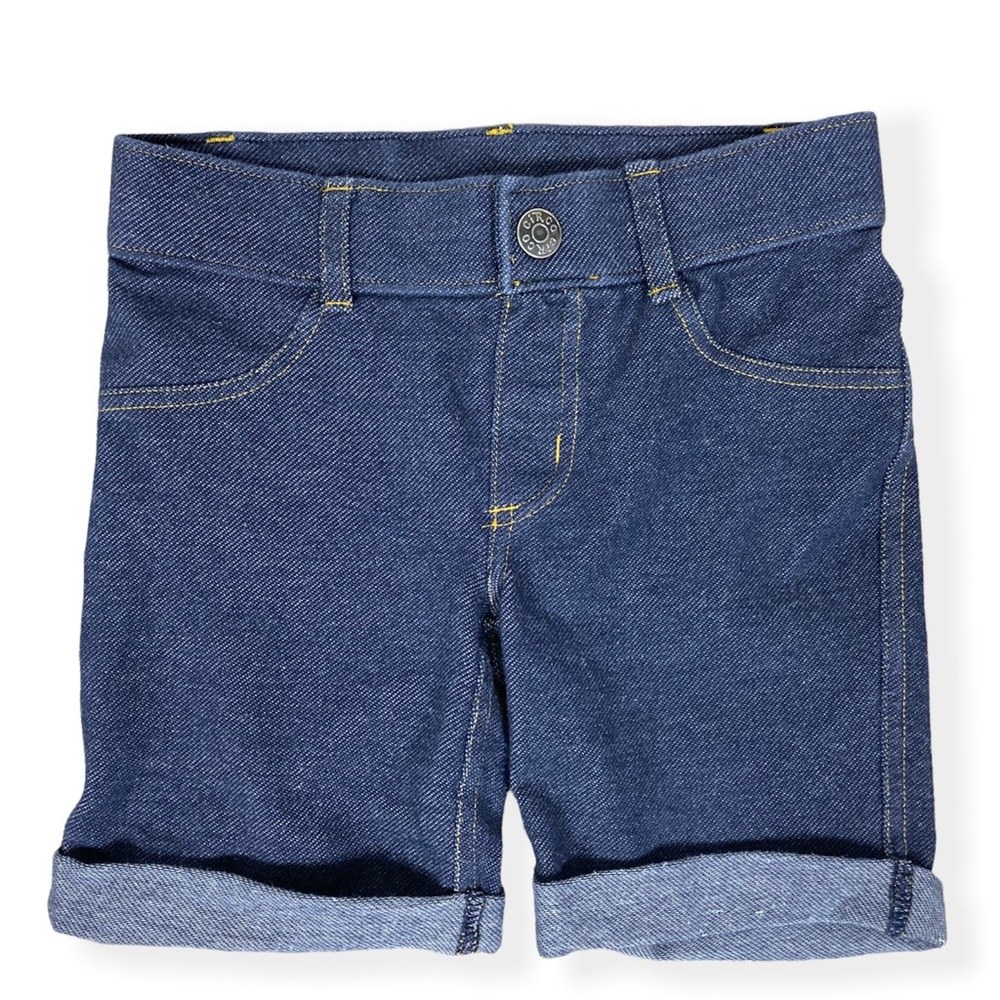 Circo Girl's Blue Denim Legging Shorts Size XS (4/5)